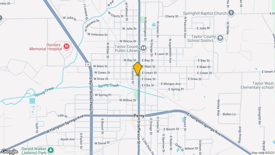 129 S Jefferson St Map and Location Details