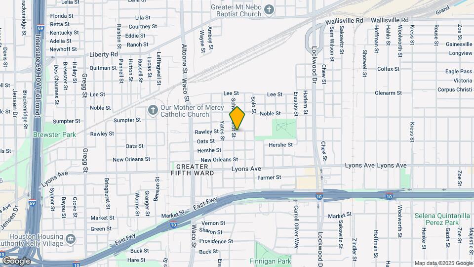 4706 Rawley St Map and Location Details