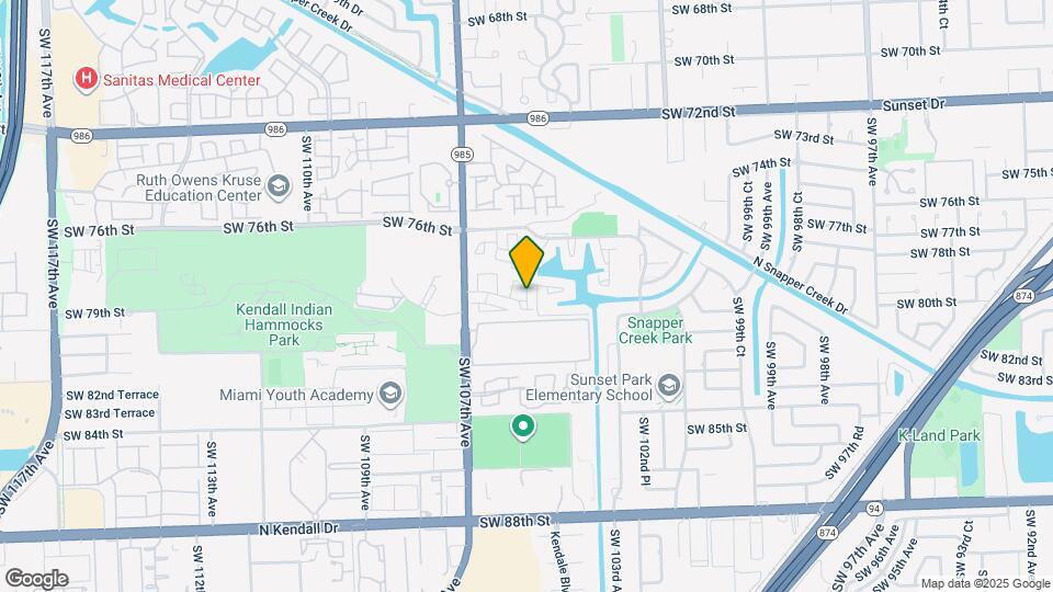 7887 SW 105th Pl Map and Location Details
