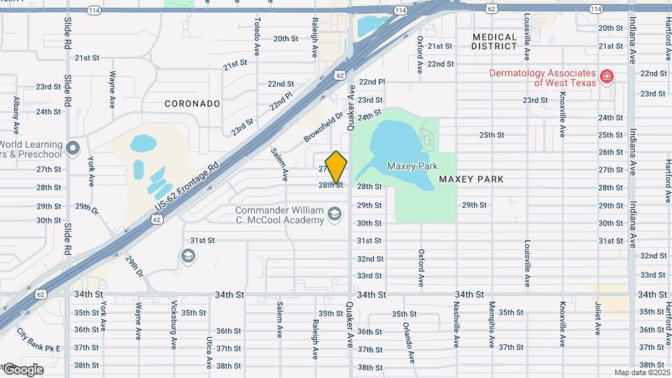 4407 28th St Map and Location Details