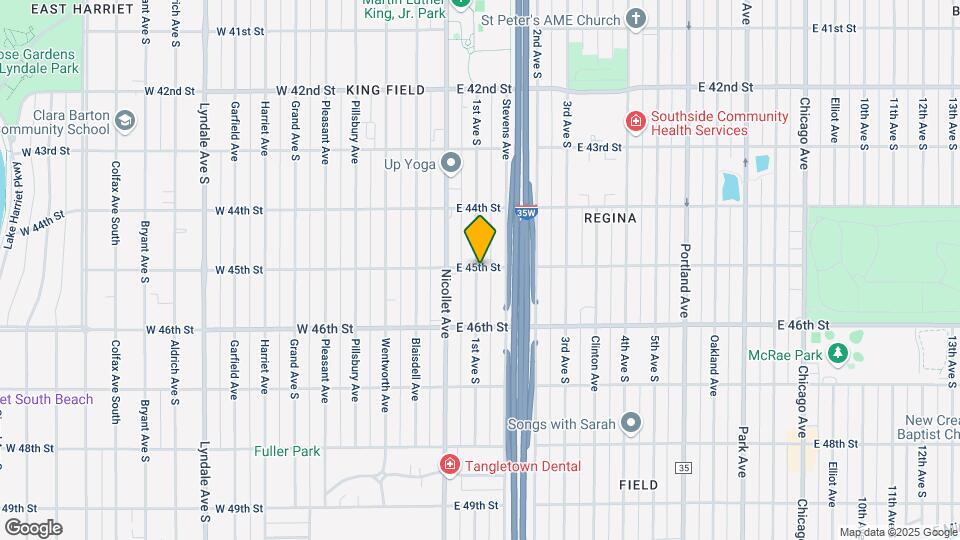 4501 1st Ave S Map and Location Details