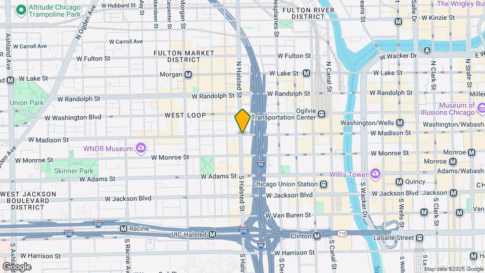 777 W Madison St Map and Location Details