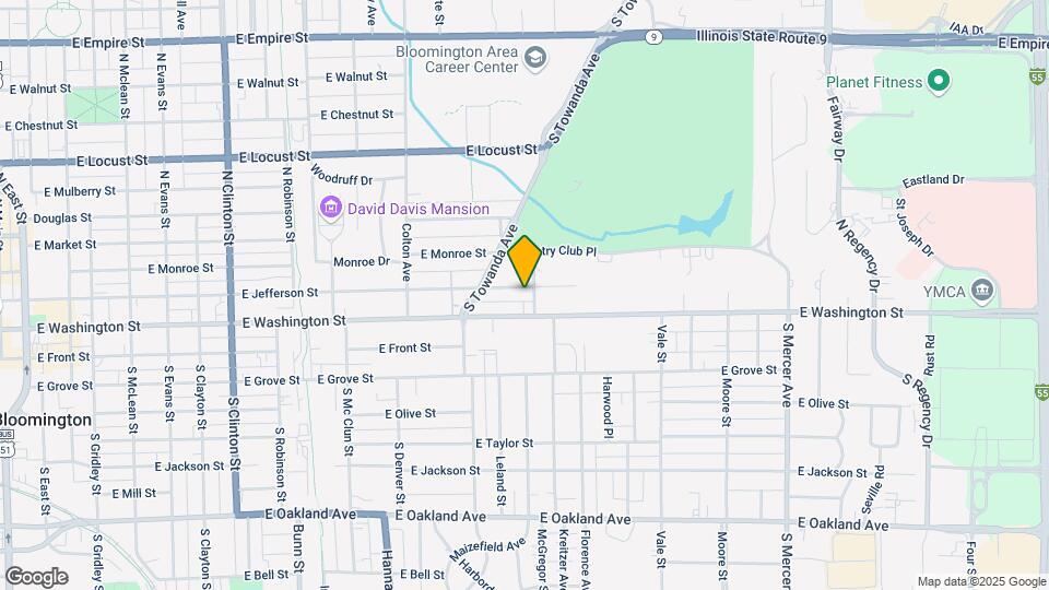 1213 E Jefferson St Mapa y Detalles de la Ubicación