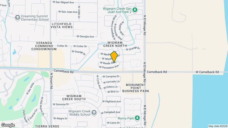 12533 W Reade Ave Mapa y Detalles de la Ubicación