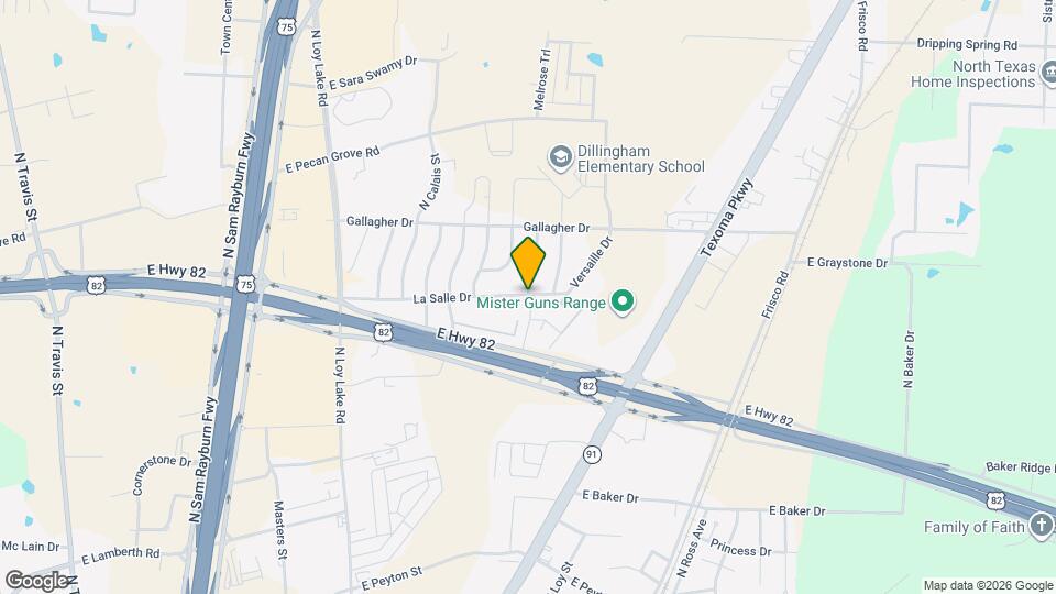 La Salle Crossing Apartments Map and Location Details