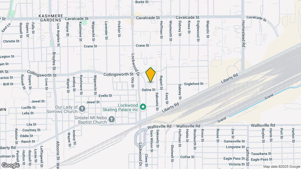 5511 Morgood St Map and Location Details
