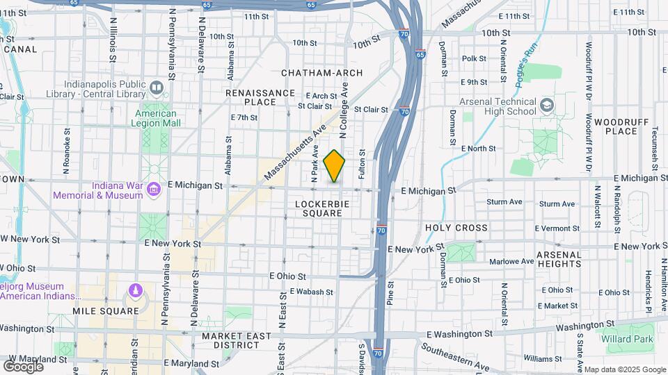 Lockerbie Lofts Map and Location Details