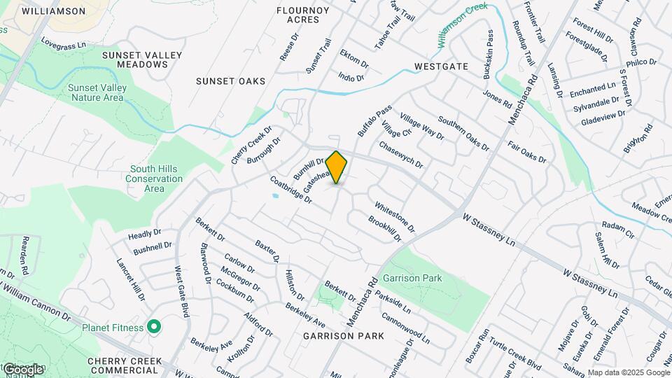 2501 Berwyn Cir Map and Location Details