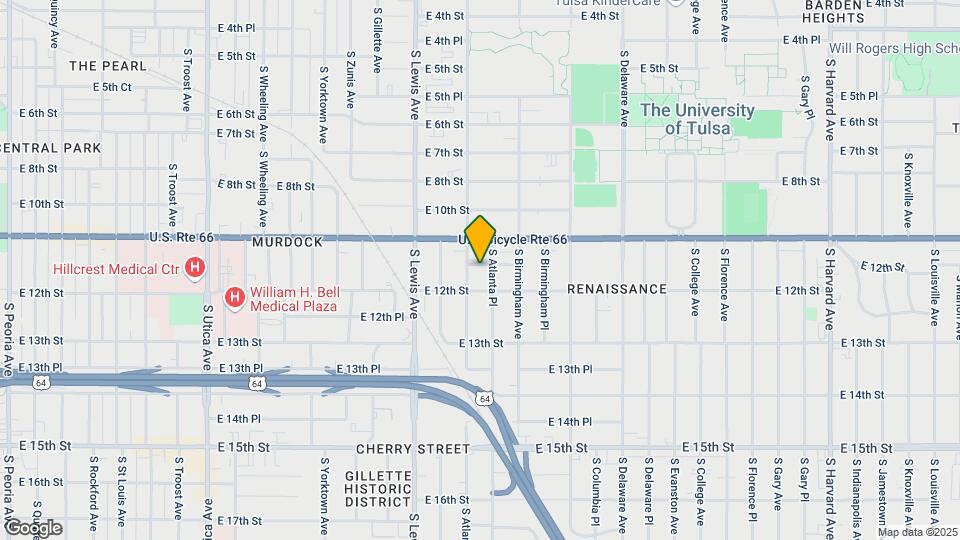 2512 E 11th Pl Map and Location Details