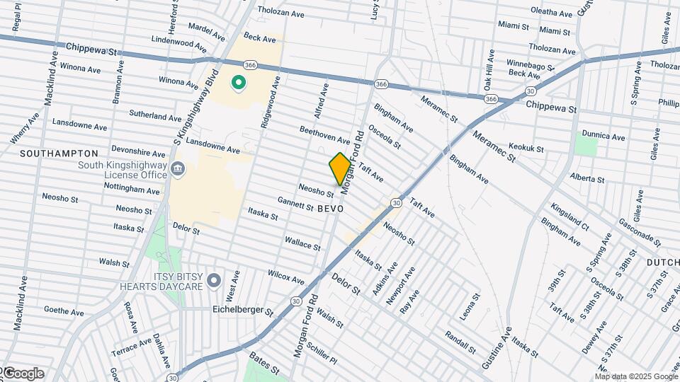 Morganford Commons Mapa y Detalles de la Ubicación