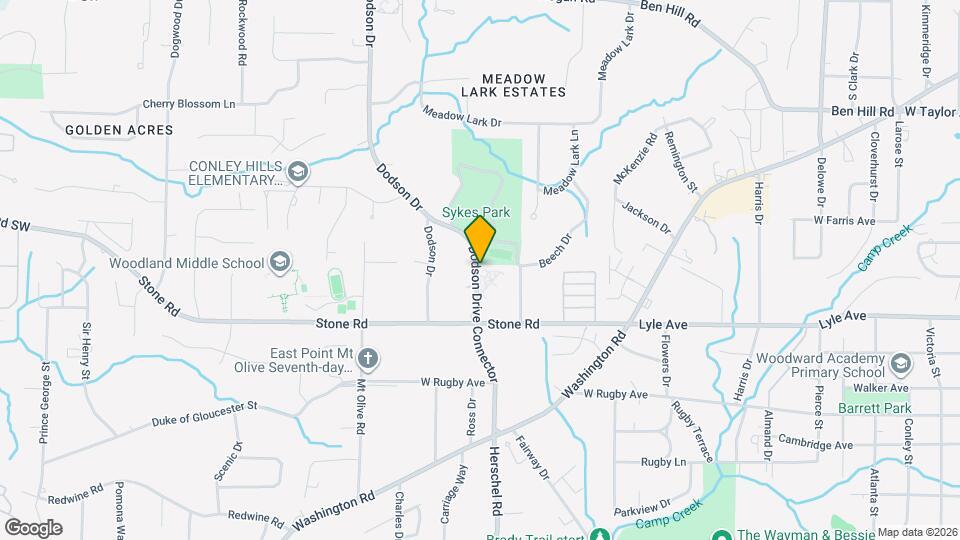 3260 Dodson Drive Connector Map and Location Details