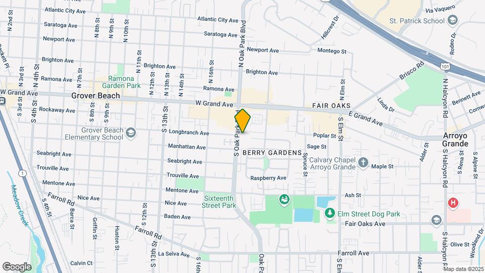 Oak Park Village Apartments Mapa y Detalles de la Ubicación