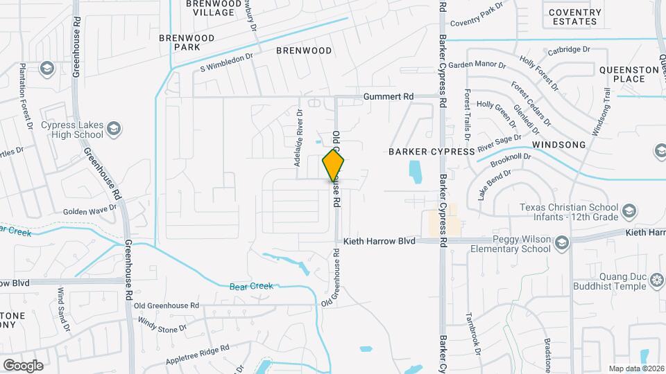 5506 Hawksbury Creek Trail Map and Location Details