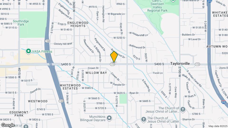 5542 S 5340 W Map and Location Details