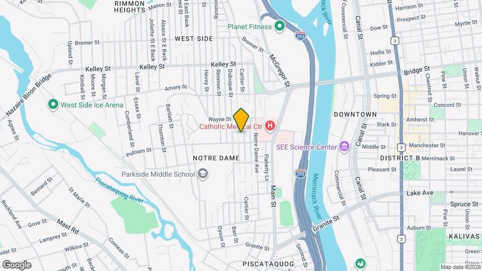 290 Cartier St, Unit Luke 603-203-7345 Map and Location Details