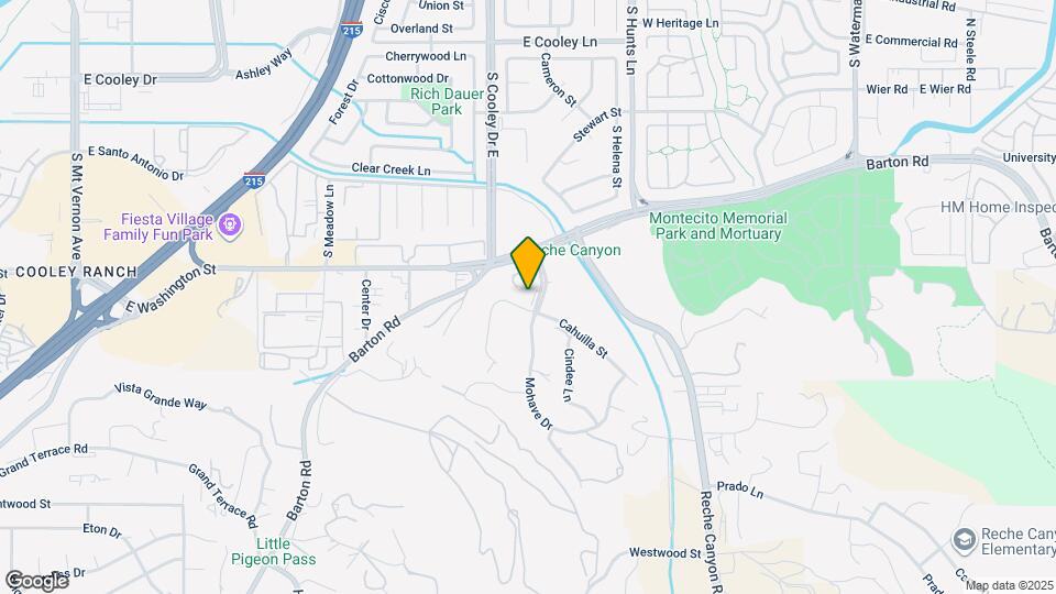 1215 Mohave Dr Map and Location Details