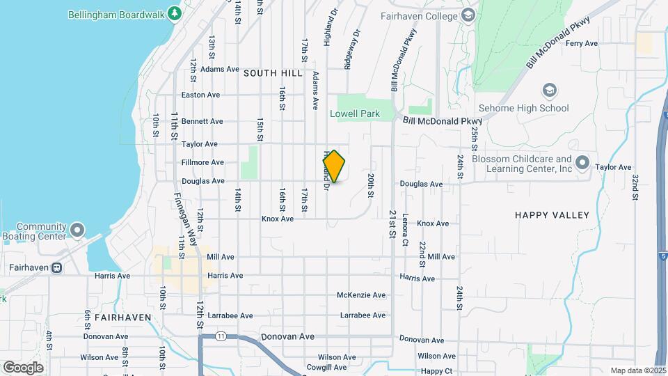 1003 Highland Dr Map and Location Details
