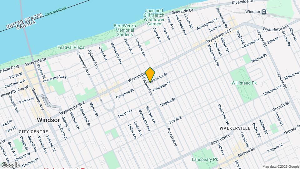 923 Tuscarora St Map and Location Details