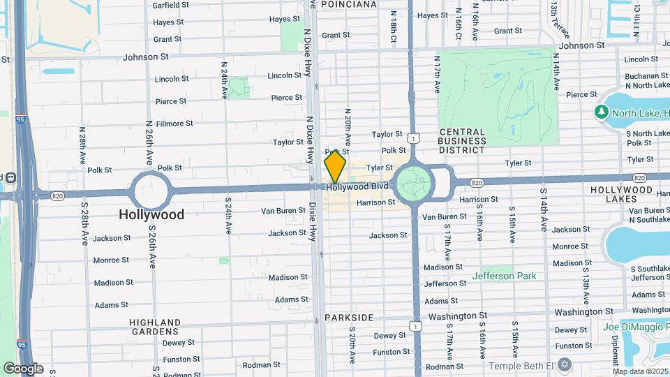 2060 Hollywood Blvd Map and Location Details