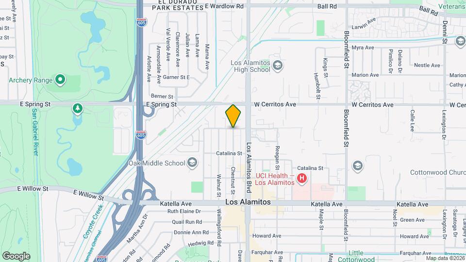 10623 Chestnut St Map and Location Details