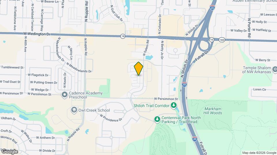 644 N Malbec Rd Map and Location Details