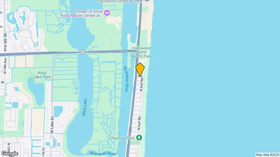 3111 N Ocean Dr Map and Location Details
