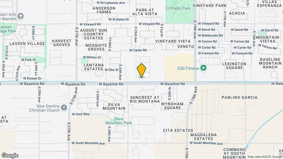 2239 W Donner Dr Map and Location Details