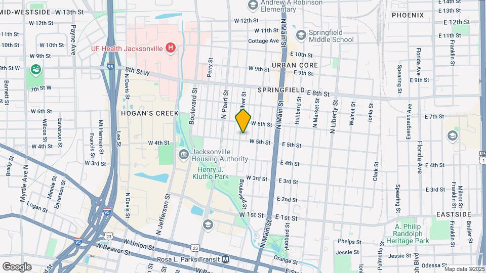 1509 Silver St Map and Location Details