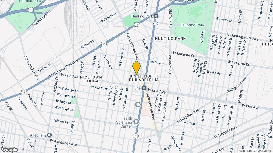 3747 N 15th St Map and Location Details