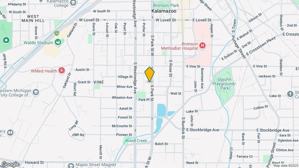 934 S Park St Map and Location Details