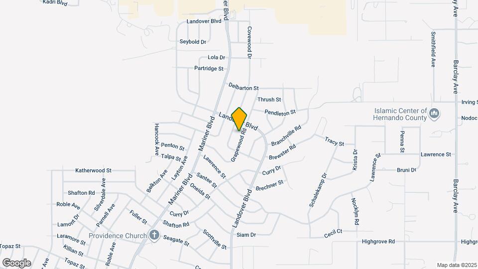 6425 Grapewood Rd Map and Location Details