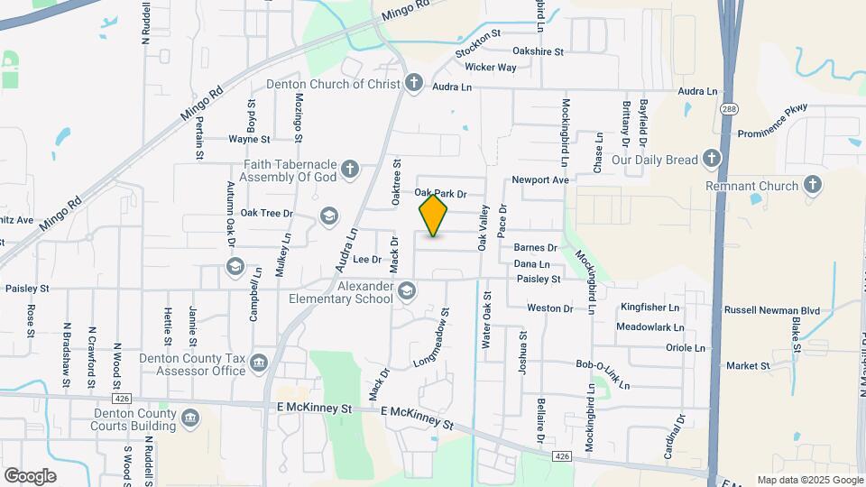 2413 Spring Meadows Dr Map and Location Details