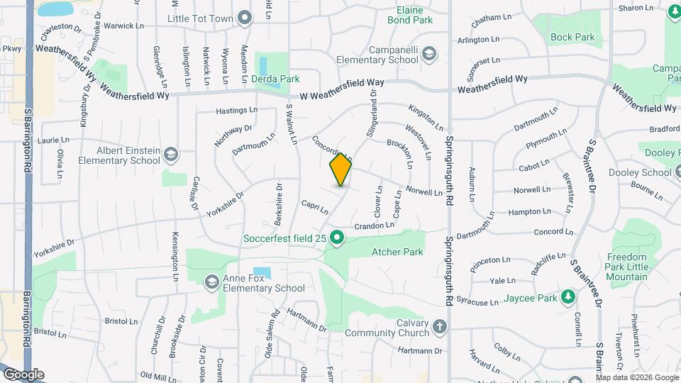 1828 Cannon Ct Map and Location Details