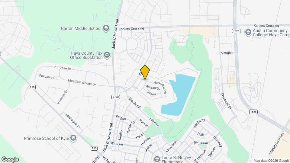 1046 Harwell Loop Map and Location Details