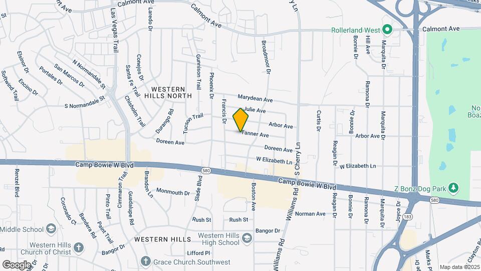 8121 Tanner Ave-Unit -8121 Map and Location Details