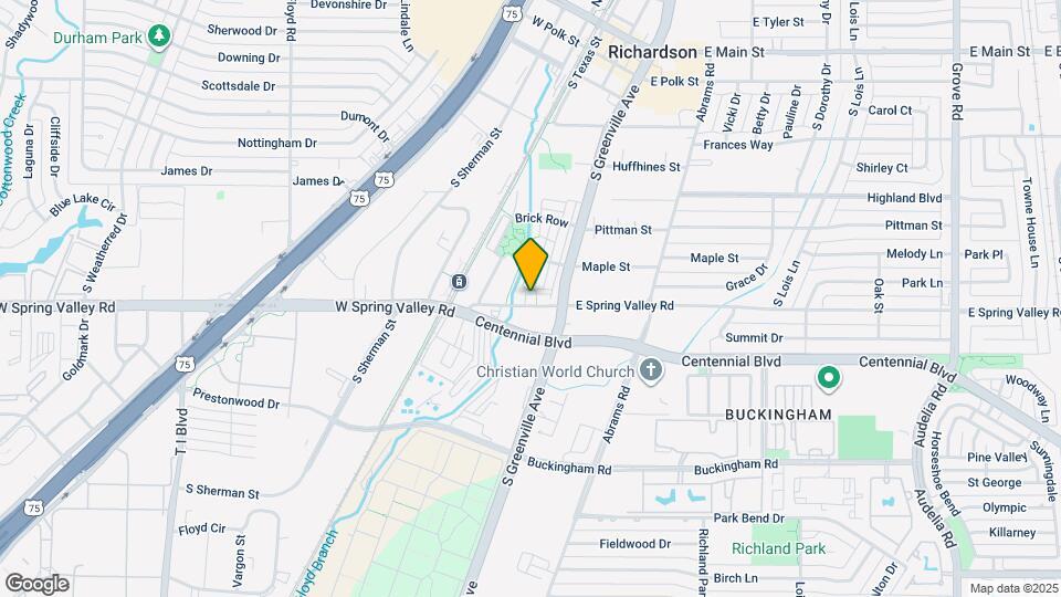 225 E Spring Valley Rd Map and Location Details