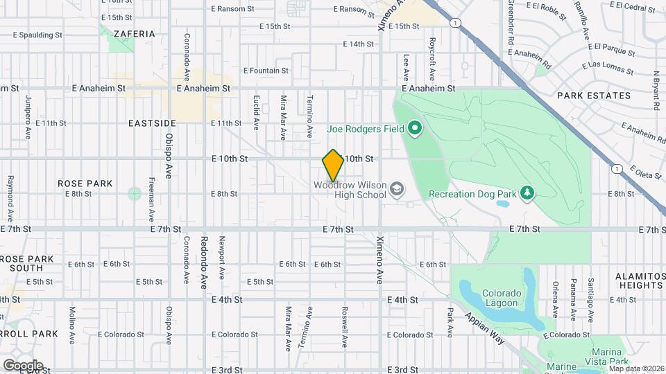 816 Belmont Ave, Unit D Map and Location Details