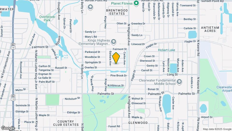 1440 Overlea St Map and Location Details