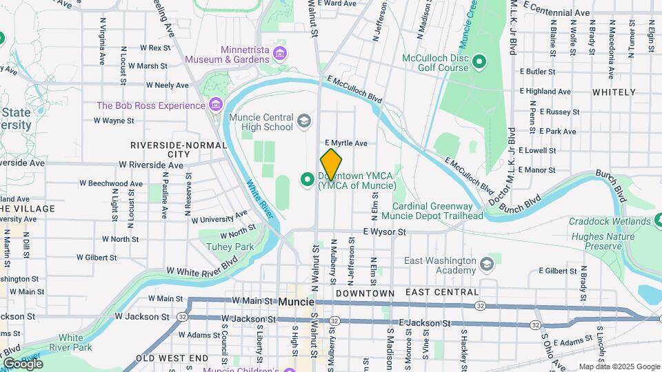 631 N Mulberry St Map and Location Details
