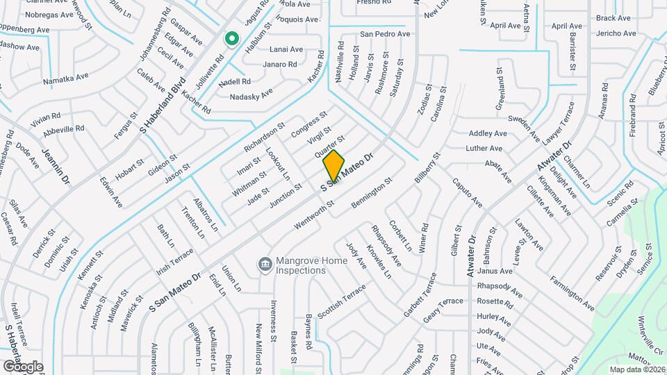 3230 S San Mateo Dr Map and Location Details