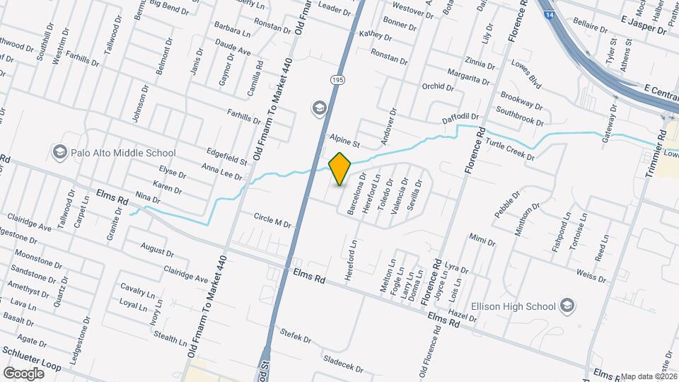 2807 Cantabrian Dr Map and Location Details