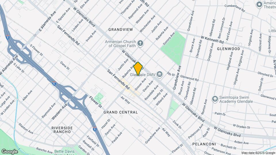 1042 Sonora Ave Mapa y Detalles de la Ubicación