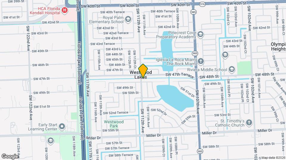 11135 SW 48th St Map and Location Details