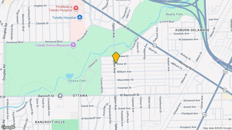 2330 Upton Ave Map and Location Details