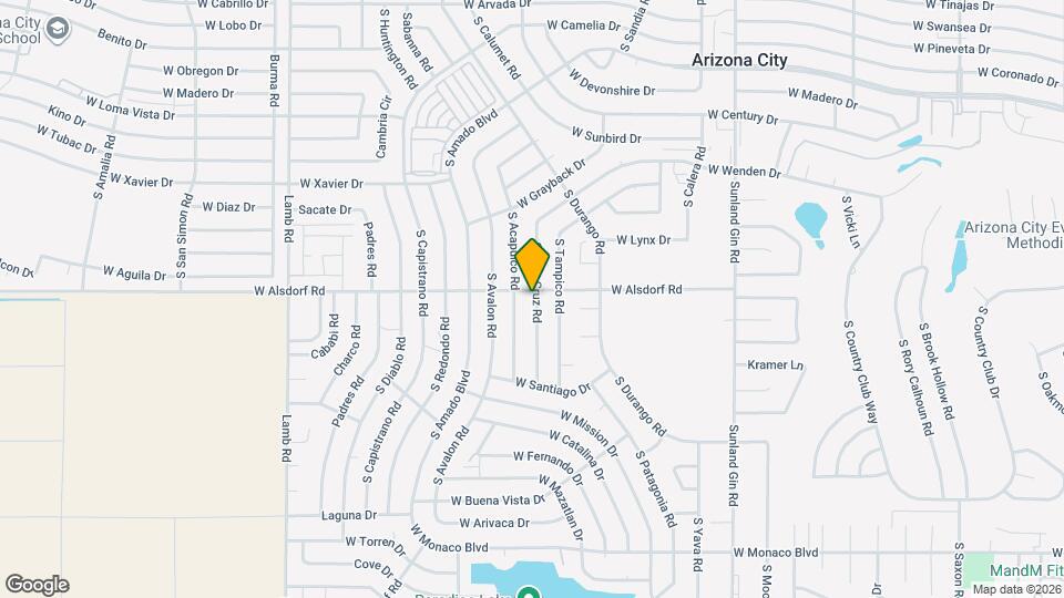 14514 S Vera Cruz Rd Map and Location Details