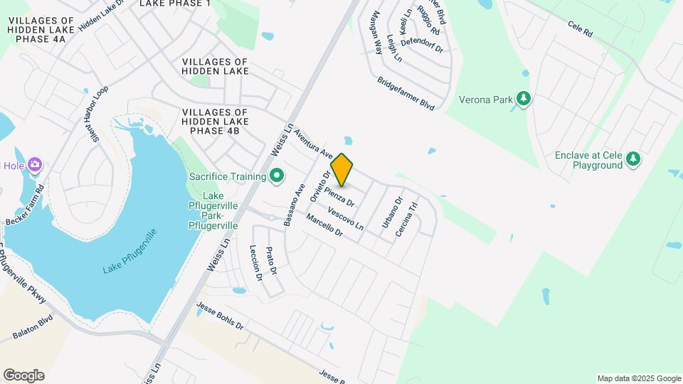 16424 Pienza Dr Map and Location Details