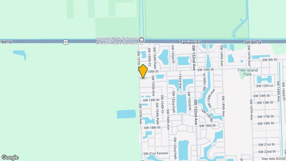 15631 SW 11th Terrace Map and Location Details