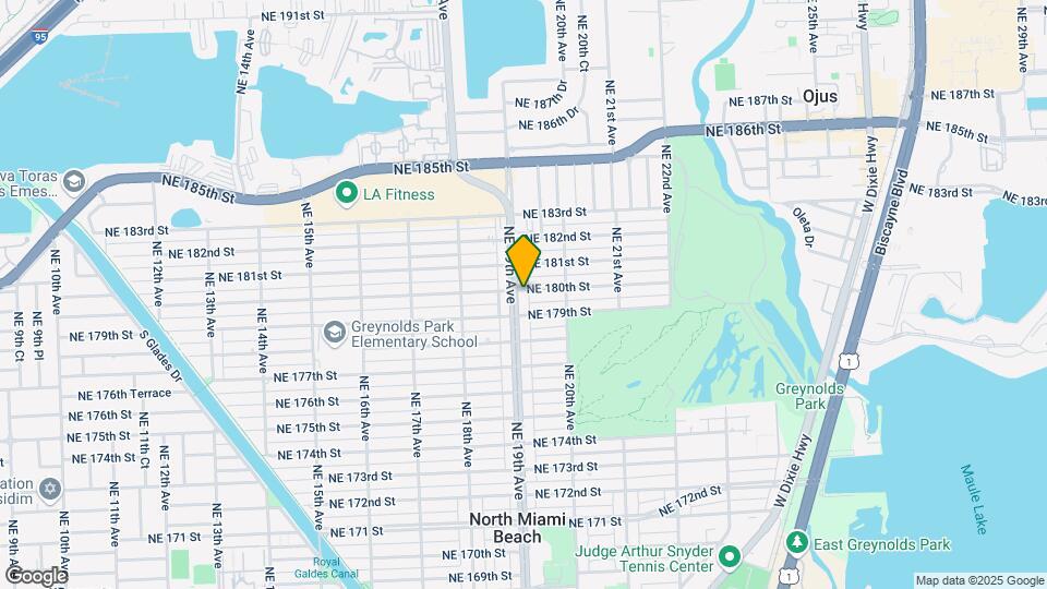 1900 NE 180th St Map and Location Details