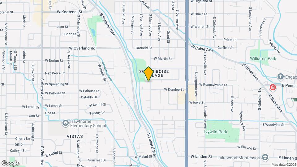 2093 S Manitou Ave Map and Location Details