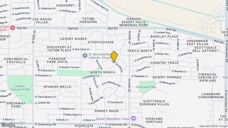 6252 E Beverly Ln Map and Location Details